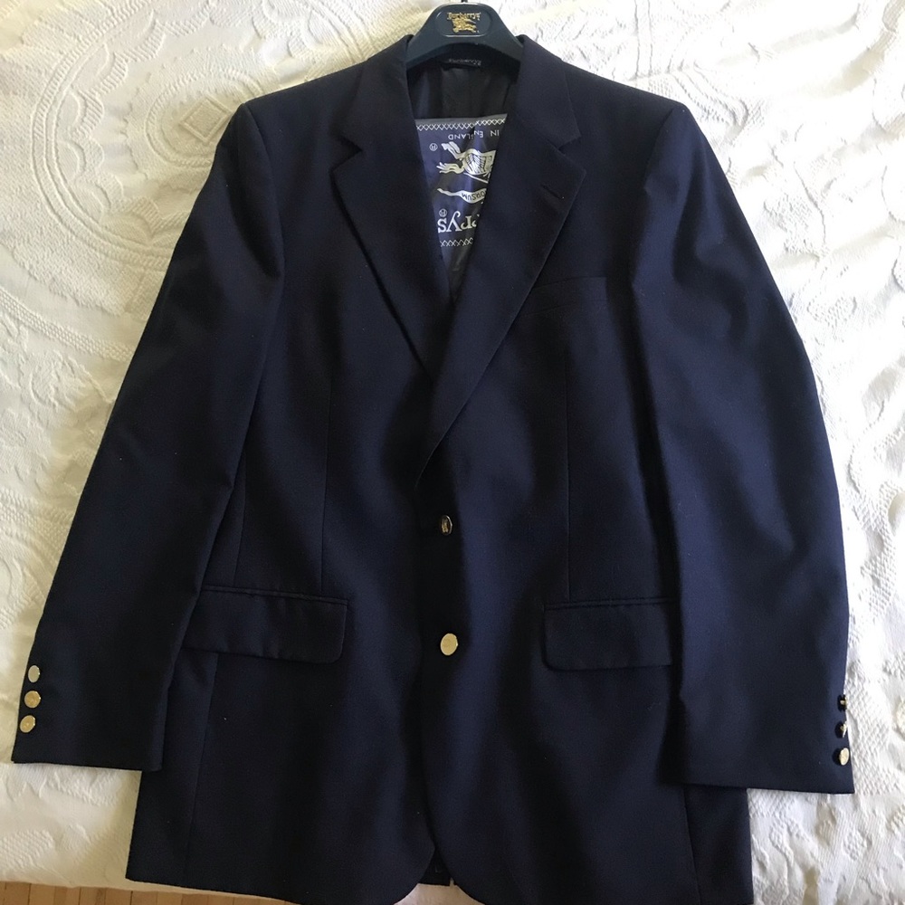 Vintage Burberry’s prorsum suit jacket